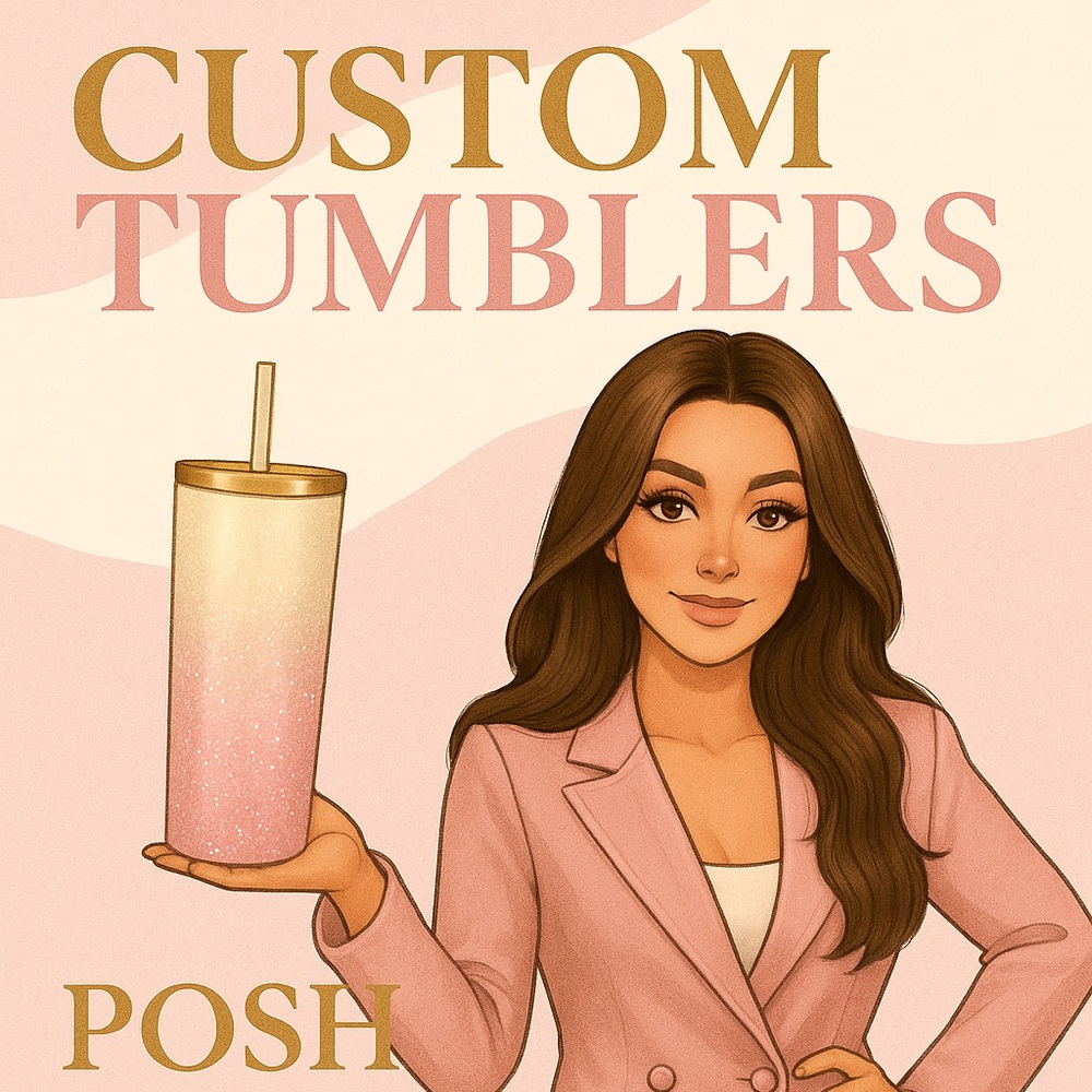 CUSTOM LUXE TUMBLERS – MADE JUST FOR YOU ✨
Starting at $45 | Add-ons available